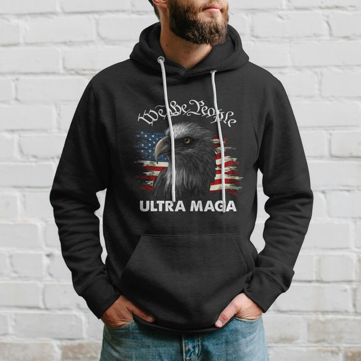 Ultra Maga American Flag We The People Eagle Tshirt Hoodie Gifts for Him