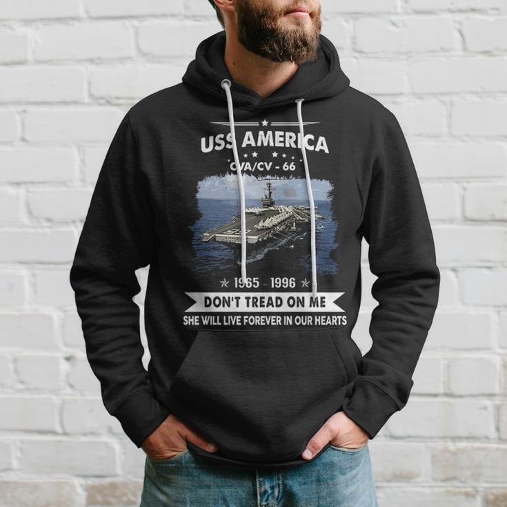 Uss America Cv 66 Cva 66 Front Hoodie Gifts for Him