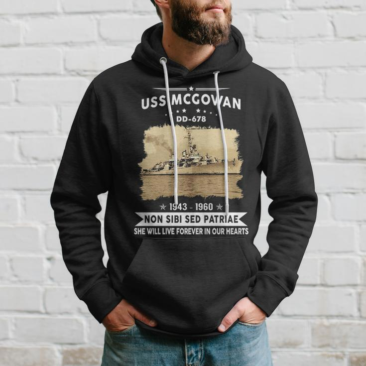 Uss Mcgowan Dd Hoodie Gifts for Him