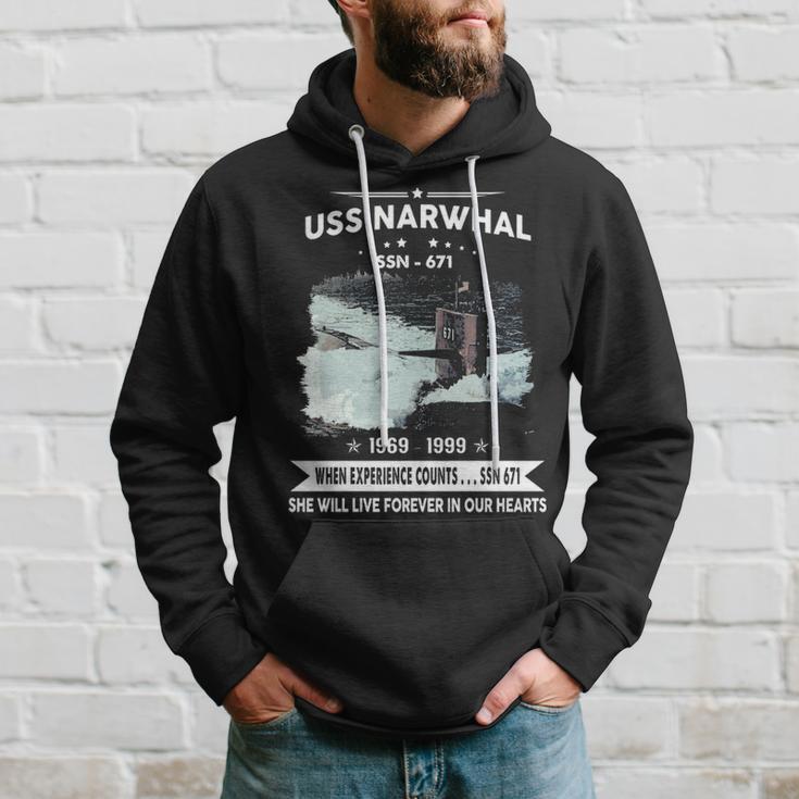 Uss Narwhal Ssn Hoodie Gifts for Him