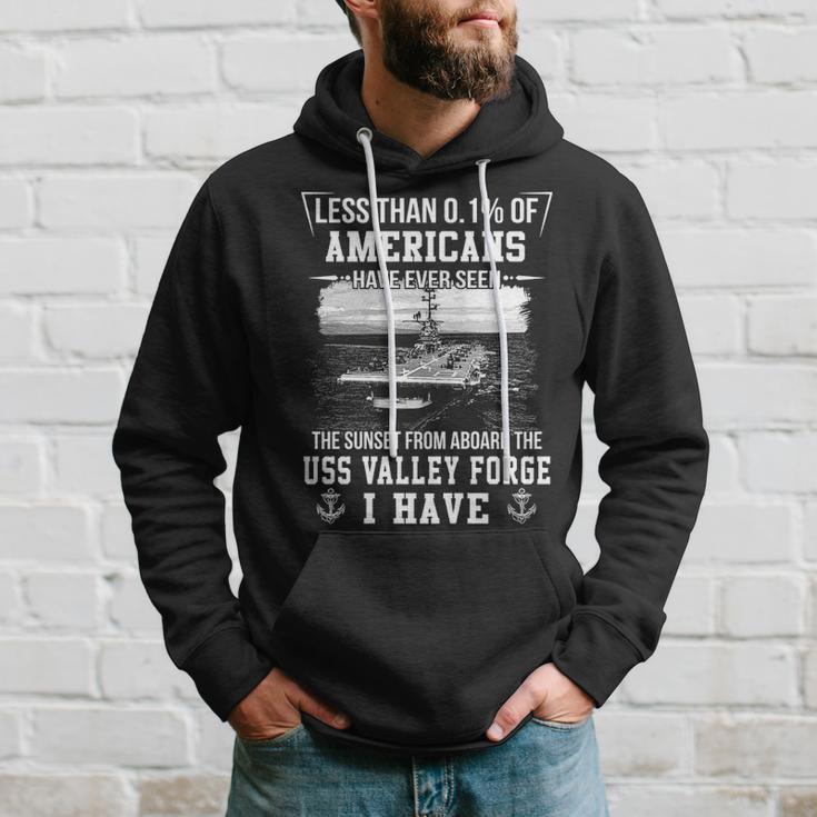 Uss Valley Forge Cv 45 Lph 8 Sunset Hoodie Gifts for Him