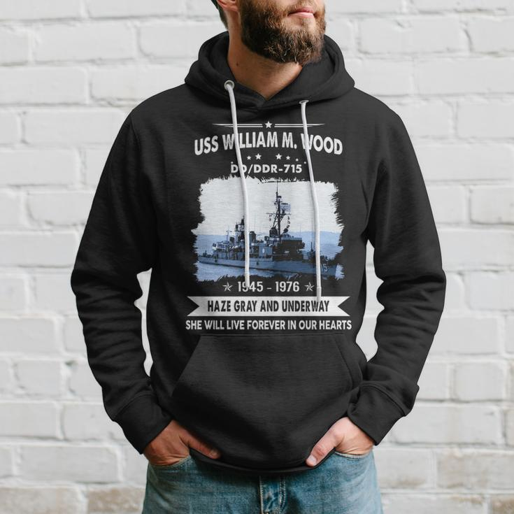 Uss William M Wood Ddr 715 Dd Hoodie Gifts for Him
