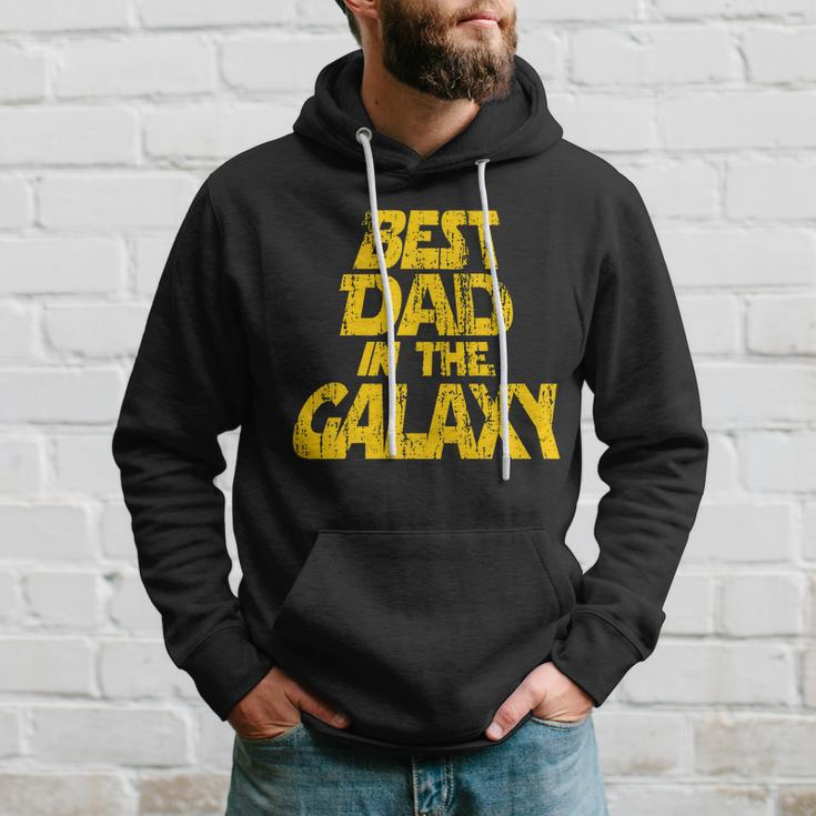 Vintage Best Dad In The Galaxy Hoodie Gifts for Him