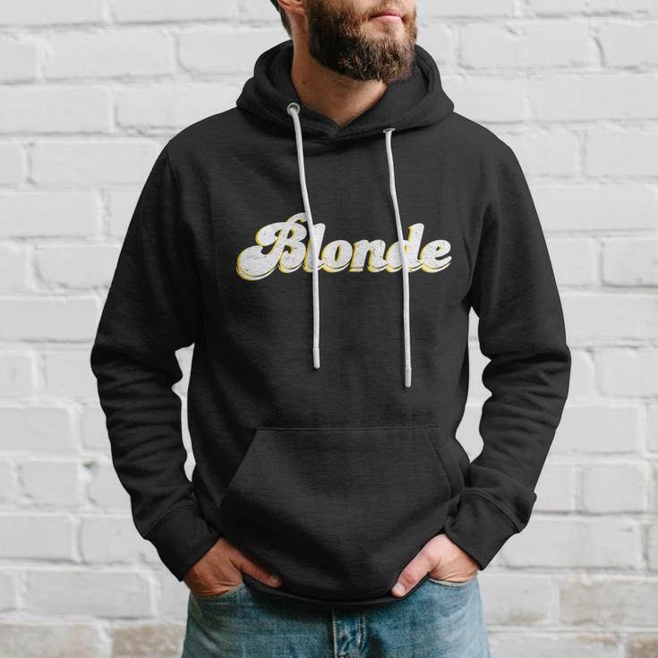 Vintage Blonde Logo Hoodie Gifts for Him