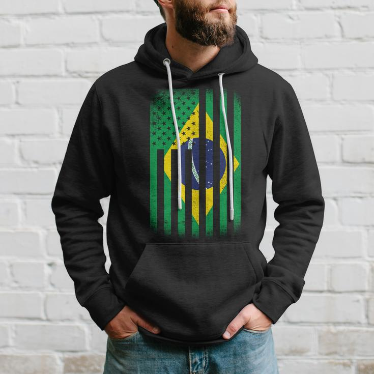 Vintage Flag Of Brazil Tshirt Hoodie Gifts for Him