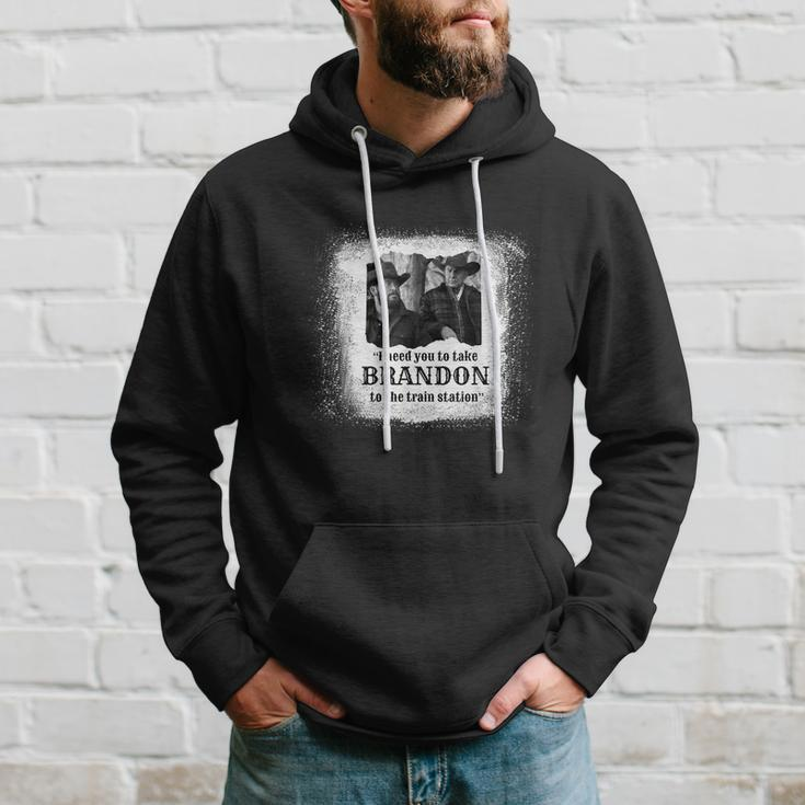 Vintage I Need You To Take Brandon To The Train Station Tshirt Hoodie Gifts for Him