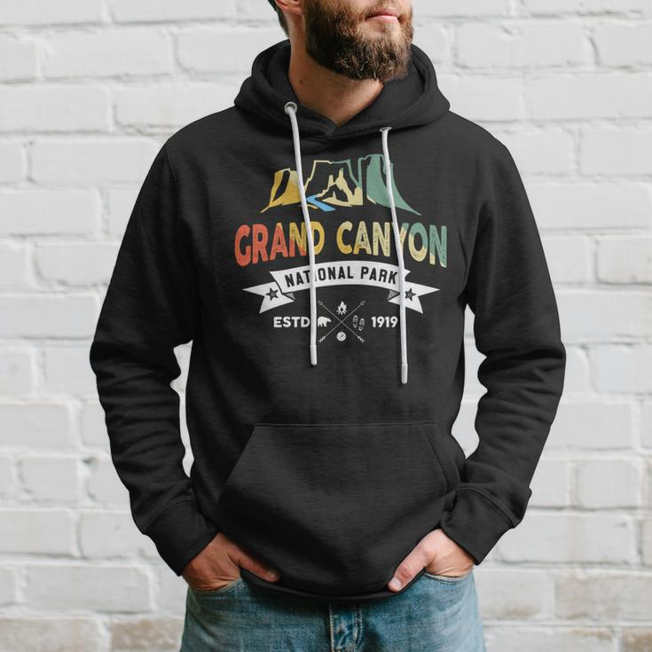 Vintage Retro Grand Canyon National Park Souvenir Hoodie Gifts for Him