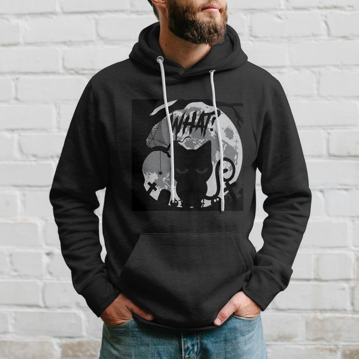 What Cat Funny Halloween Quote V2 Hoodie Gifts for Him