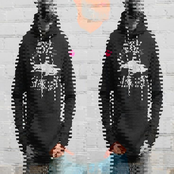 Womens Shark Lady Week Of The Shark Wife Gift Men Hoodie Gifts for Him