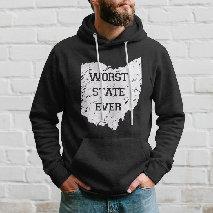 Worst State Ever Ohio Sucks Tshirt Hoodie Gifts for Him