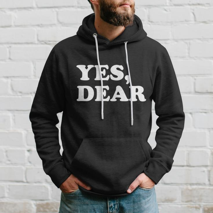 Yes Dear Funny Husband And Wife Hoodie Gifts for Him