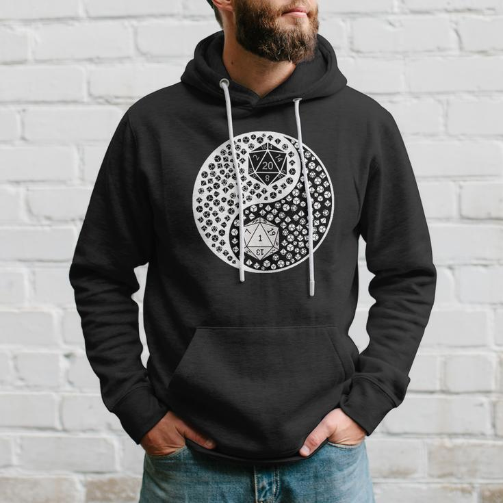 Ying Yang D20 Dungeons And Dragons Tshirt Hoodie Gifts for Him