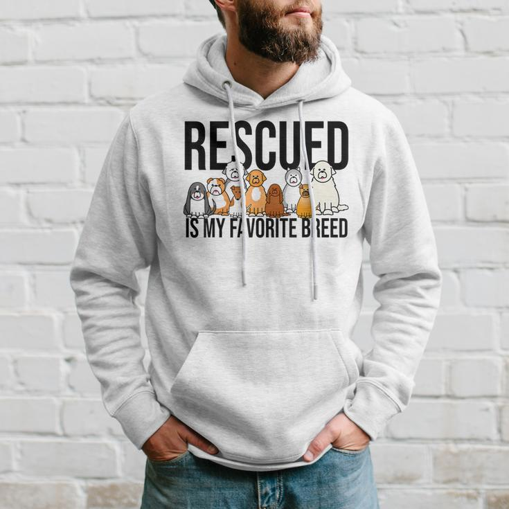 Dog Lovers For Women Men Kids - Rescue Dog Boy Hoodie Gifts for Him
