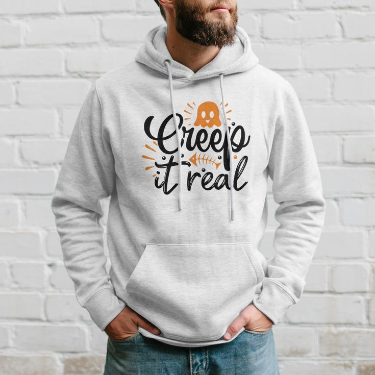 Funny Creep It Real Halloween Boo Lovers Hoodie Gifts for Him