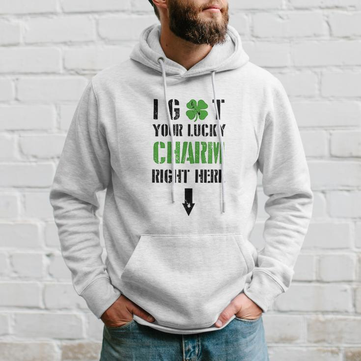 I Got Your Lucky Charm Right Here St Pattys Day V2 Men Hoodie Gifts for Him