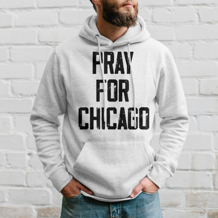 Pray For Chicago Chicago Shooting Support Chicago Hoodie Gifts for Him
