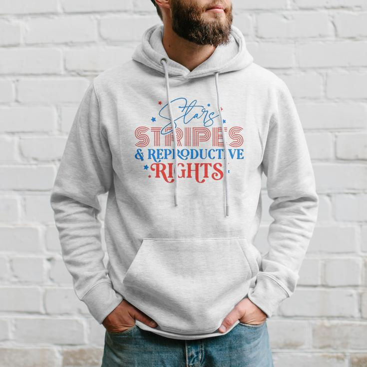 Stars Stripes Reproductive Rights Patriotic 4Th Of July 1973 Protect Roe Pro Choice Hoodie Gifts for Him