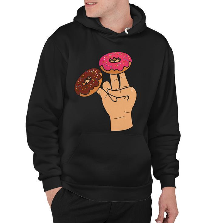 2 In The Pink 1 In The Stink Dirty Humor Donut Hoodie