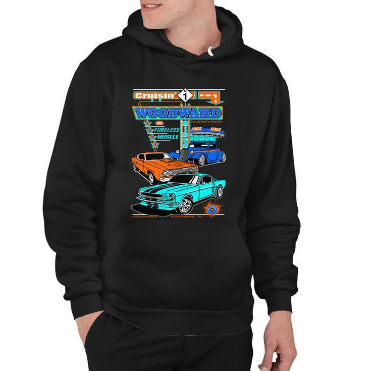 2021 Cruisin Woodward In Timeless Muscle Hoodie