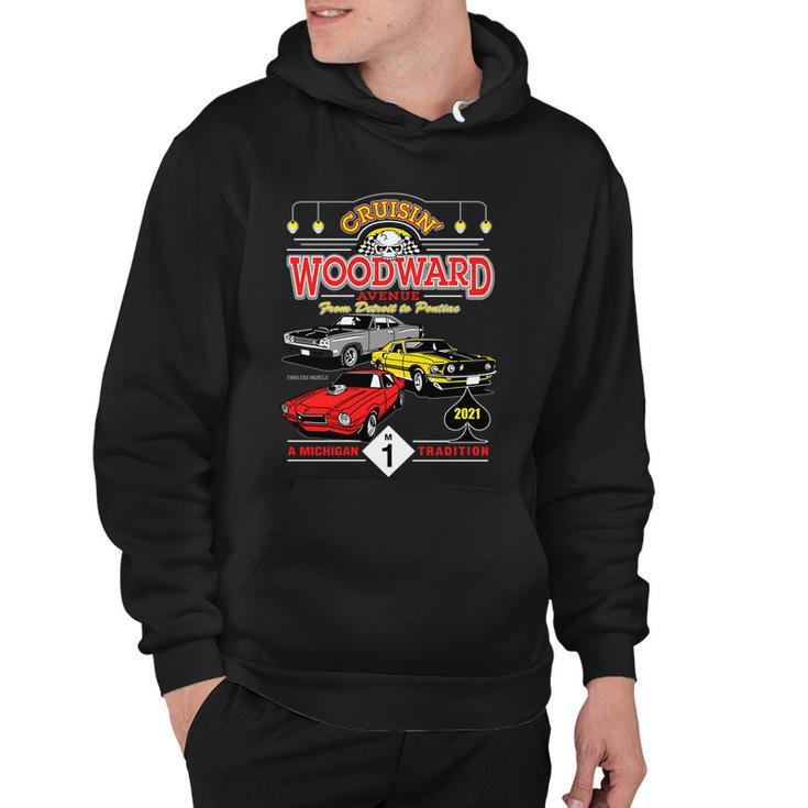 2021 Cruising Woodward Ave Car Cruise Tshirt Hoodie