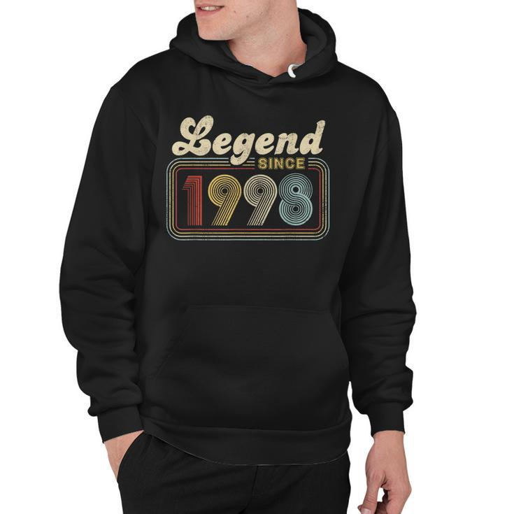 24 Years Old 24Th Birthday Decoration Legend Since 1998  Hoodie