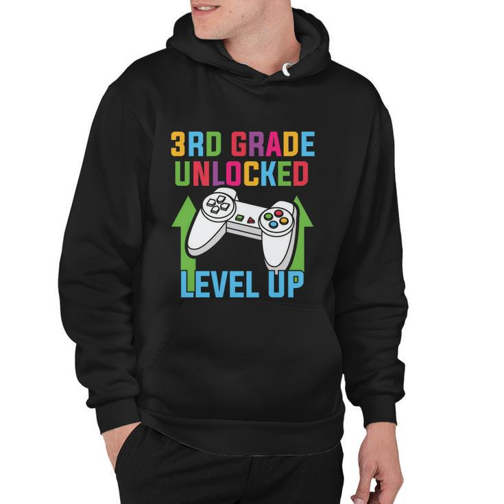 3Rd Grade Unlocked Level Up Back To School First Day Of School Hoodie