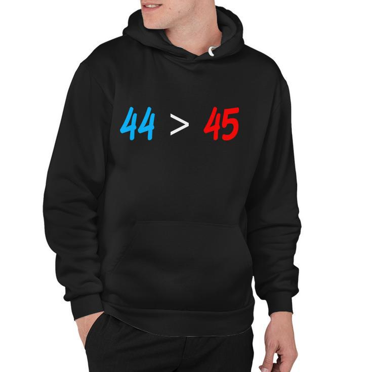 44  45 Red White Blue 44Th President Is Greater Than 45 Tshirt Hoodie