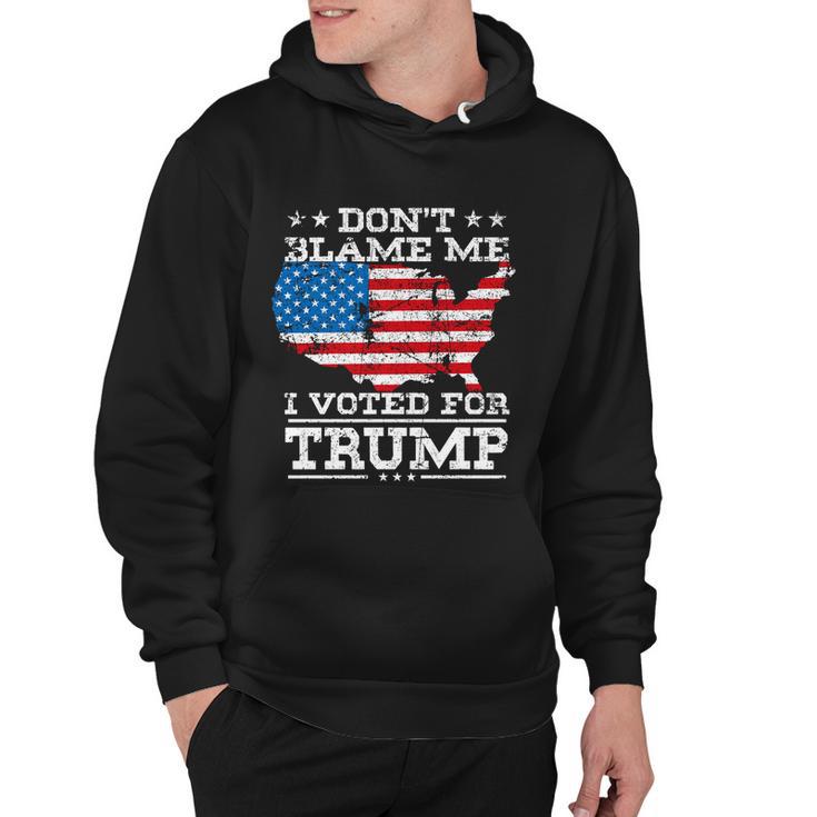 4Th Of July Dont Blame Me I Voted For Trump Hoodie