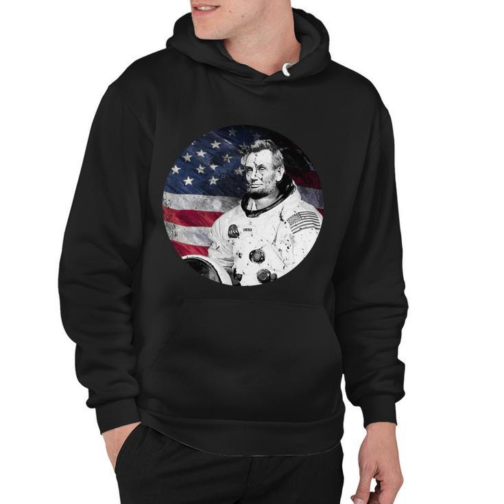 Abe Lincoln Astronaut Hoodie