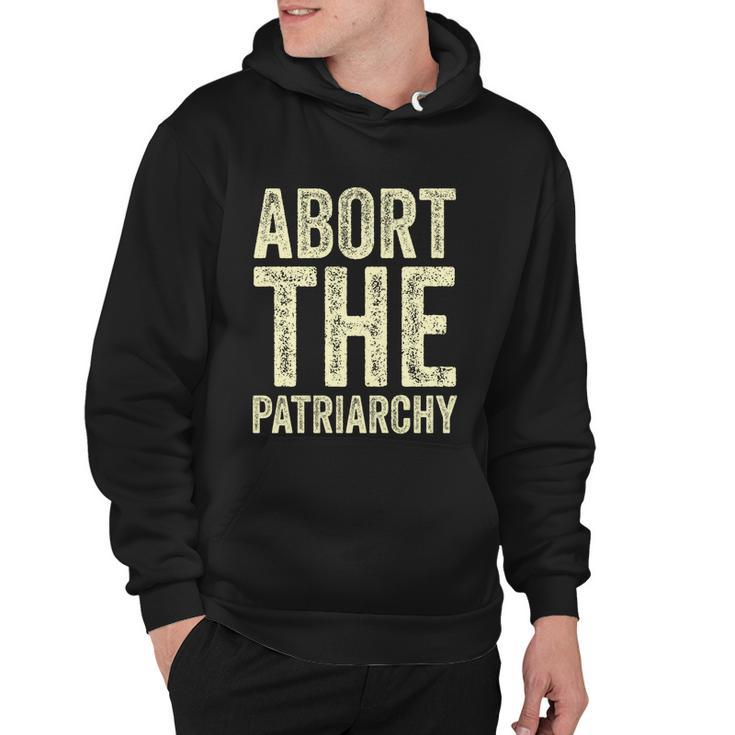 Abort The Patriarchy Vintage Feminism Reproduce Dignity Hoodie