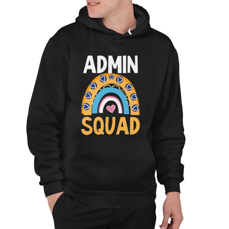 Admin Squad Design Admin Assistant Cute Gift Hoodie