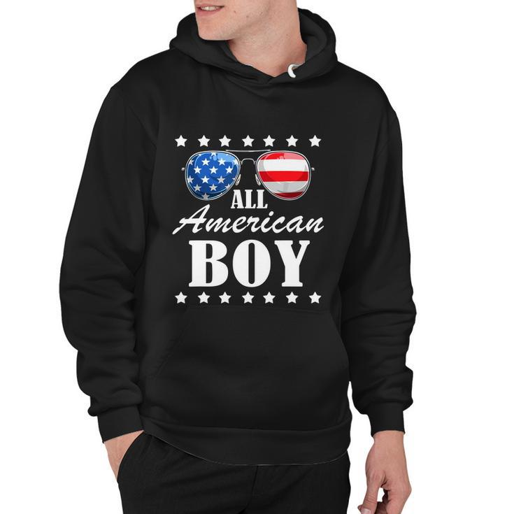 All American Boy Us Flag Sunglasses For Matching 4Th Of July Hoodie
