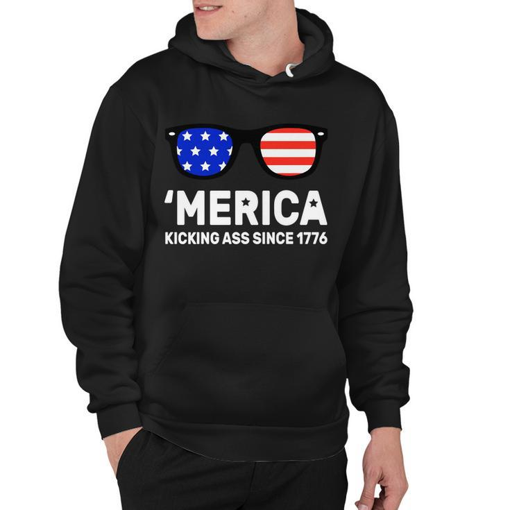 America Kicking Ass Since 1776 Tshirt Hoodie