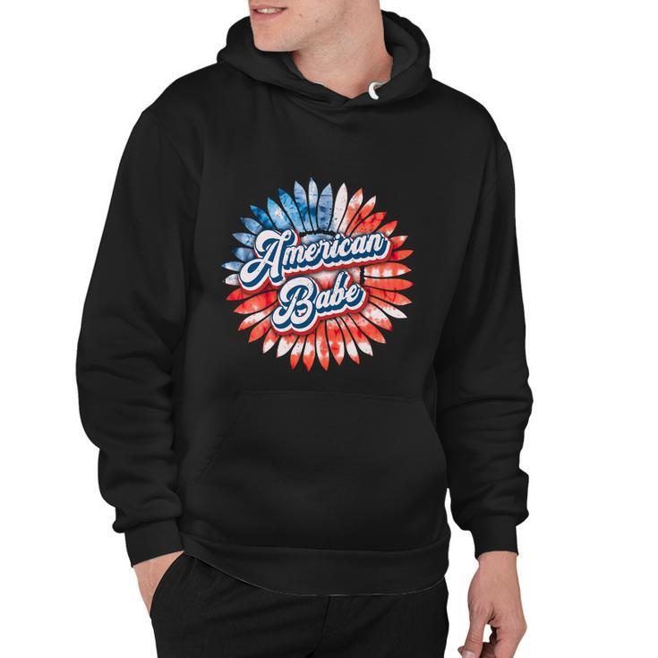 American Babe Sunflower Fourth Of July Graphic Plus Size Shirt For Men Women Hoodie