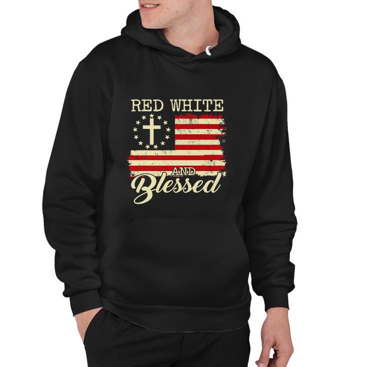 American Flag Christian 4Th Of July Hoodie