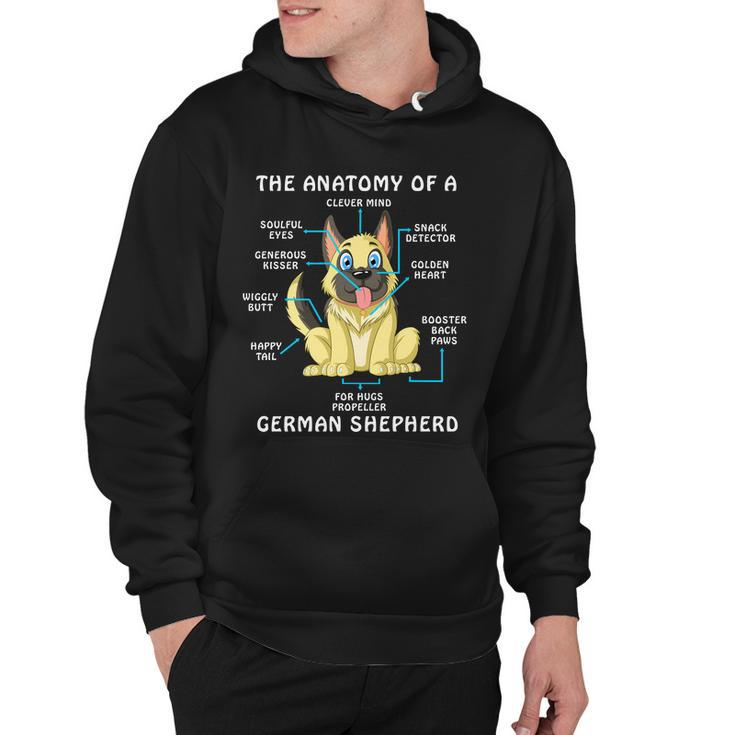 Anatomy Of German Shepherd Hoodie