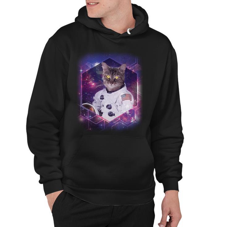 Space Astronaut Cat Space Cat Hoodie Monsterry CA