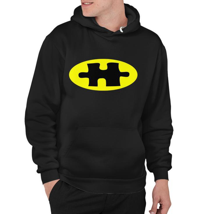 Autism Awareness Bat Puzzle Logo Tshirt Hoodie