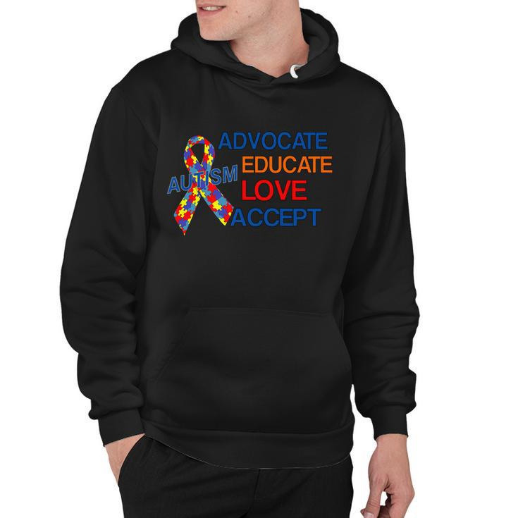 Autism Awareness Educate Tshirt Hoodie