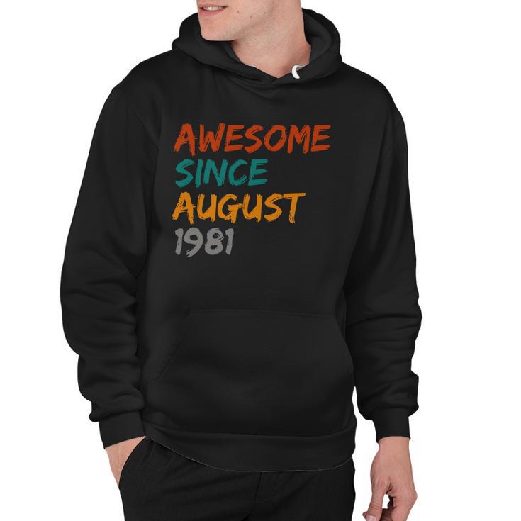 Awesome Since August  V12 Hoodie