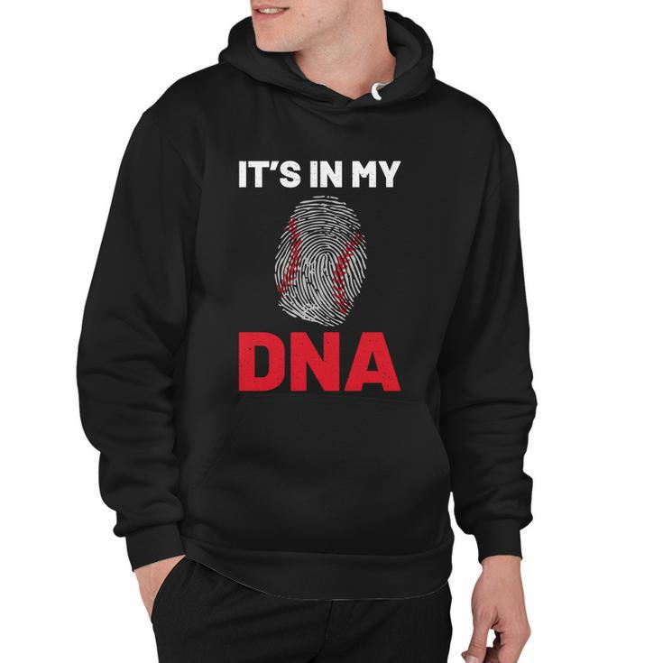 Baseball Player Its In My Dna For Softball Tee Ball Sports Gift Hoodie