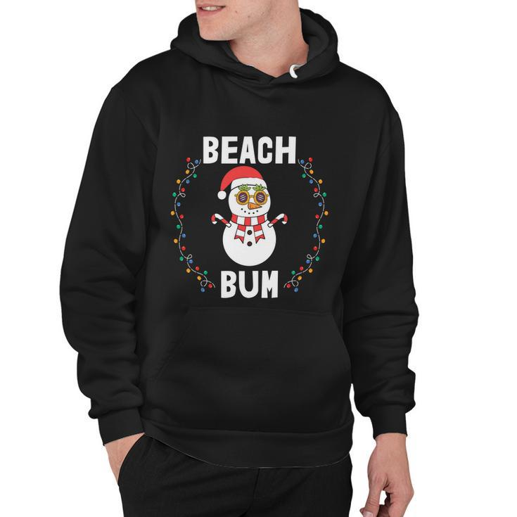 Beach Bum Snowman Christmas In Christmas In July Hoodie
