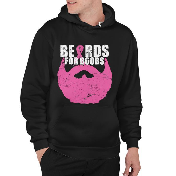Beards For Boobs Breast Cancer Tshirt Hoodie
