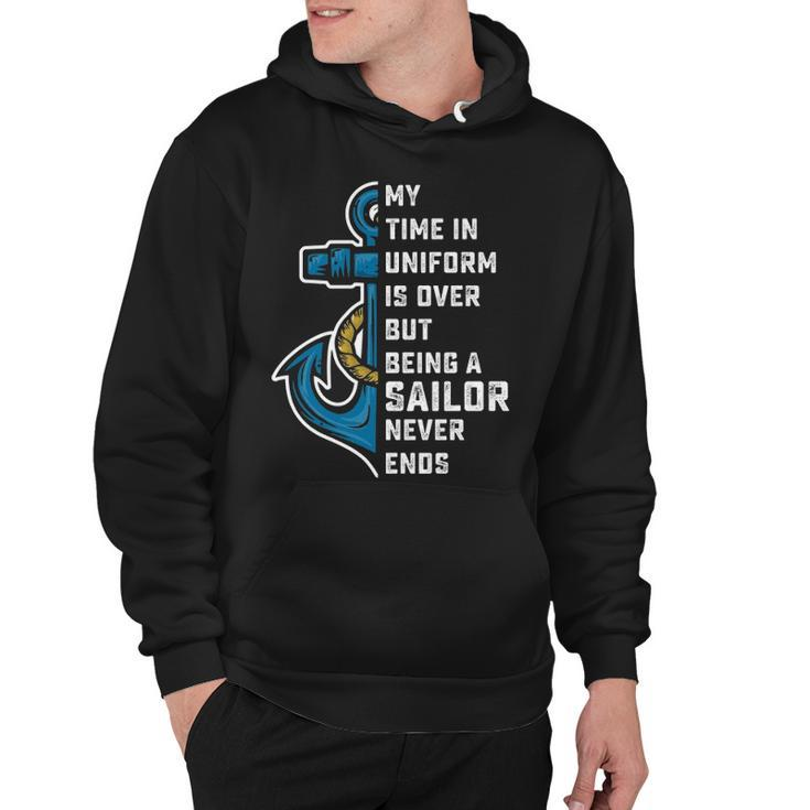 Being A Sailor Never End Hoodie
