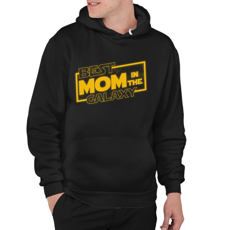 Best Mom In The Galaxy Parody Movie Logo Hoodie
