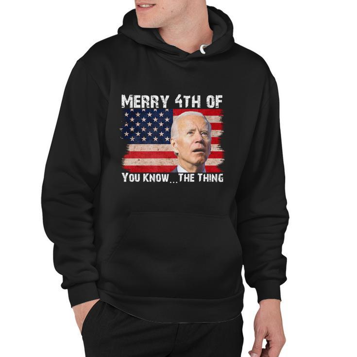 Biden Dazed Merry 4Th Of You KnowThe Thing Tshirt Hoodie