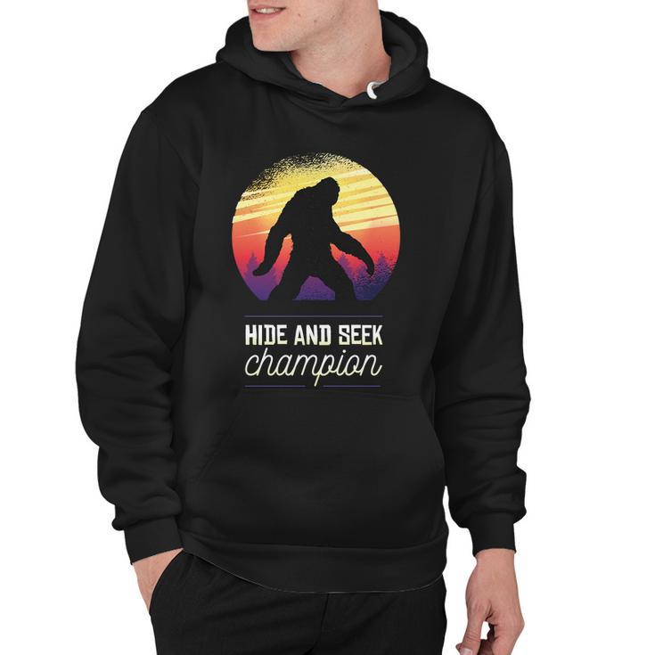 Big Foot Hide And Seek Champion Hoodie