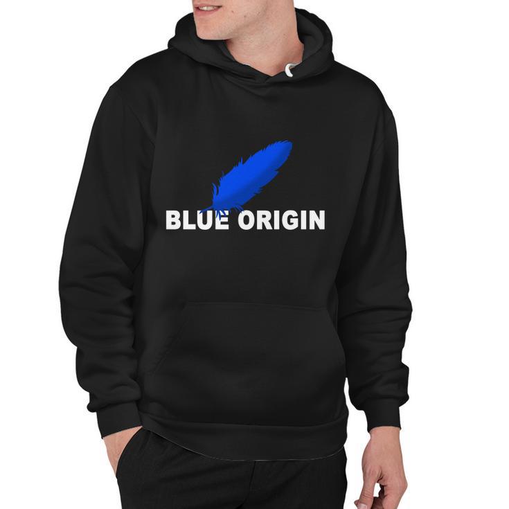 Blue Origin Feather Logo Tshirt Hoodie