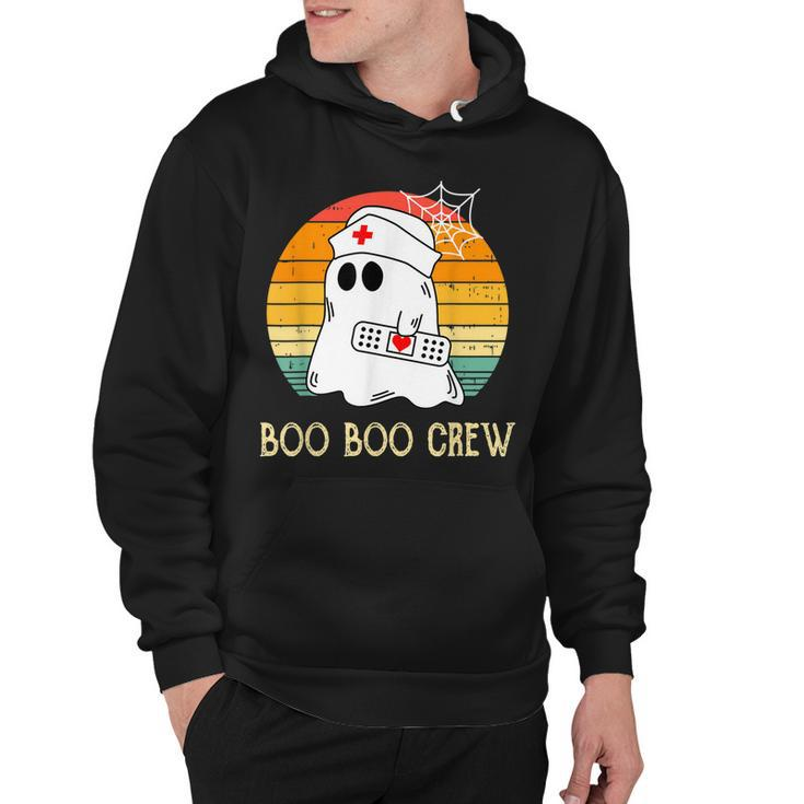 Boo Boo Crew Nurse Ghost Funny Halloween Costume  Hoodie