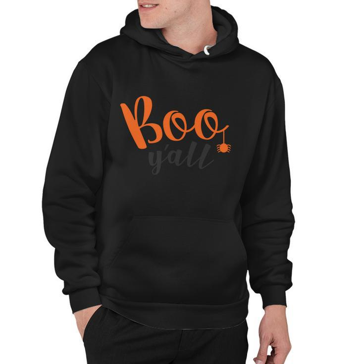 Boo Yall Funny Halloween Quote Hoodie